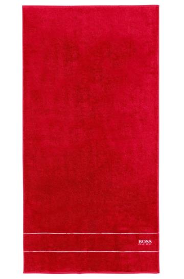 Ręcznik Kąpielowy BOSS Finest Egyptian Cotton Czerwone Męskie (Pl79541)